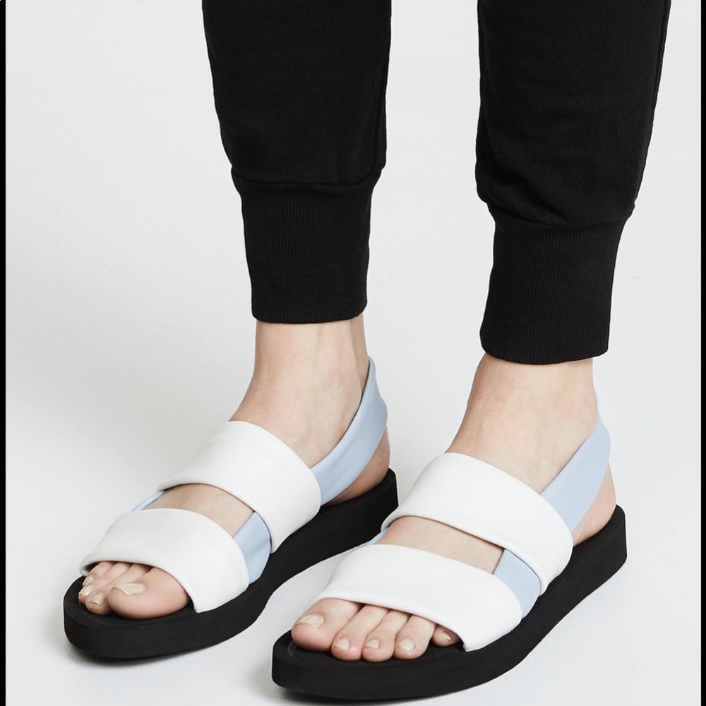 Opening ceremony  ELHENA LEATHER SLINGBACK SANDALS